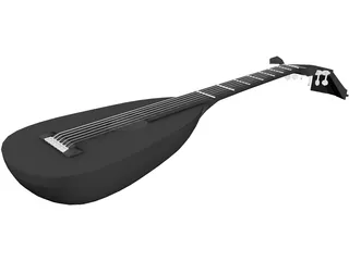 Mandoline 3D Model preview