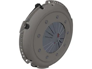 Clutch Assembly 3D Model preview