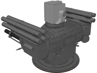 Palma Air Defense System 3D Model preview