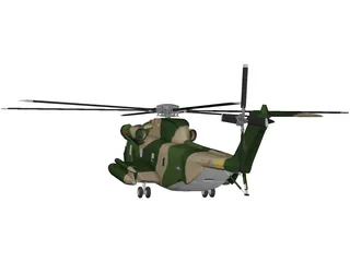 Sikorsky CH-53 Stallion 3D Model preview
