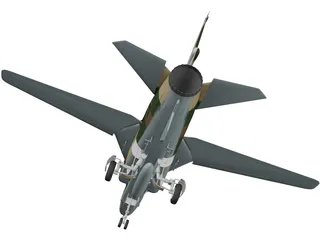 Jaguar Sepecat 3D Model preview