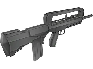 Famas 3D Model preview