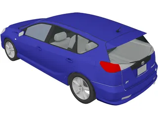 Toyota Caldina 3D Model preview
