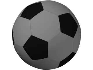 Soccer Ball 3D Model preview