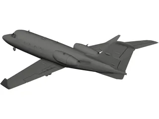Bombardier Learjet 60 3D Model preview