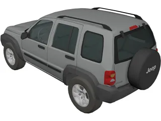 Jeep Liberty (2010) 3D Model preview