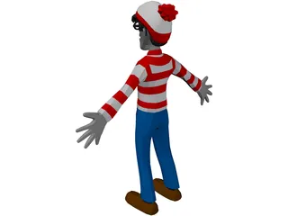 Waldo 3D Model preview