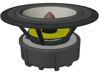Speaker Subwoofer 3D Model preview