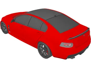 Holden Commodore HSV 3D Model preview
