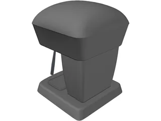 Coffee Machine 3D Model preview