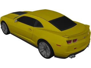 Chevrolet Camaro ZL1 (2012) 3D Model preview