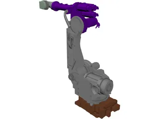 Fanuc 430 Robot 3D Model preview
