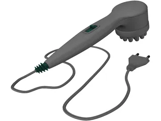 Electric Massager 3D Model preview