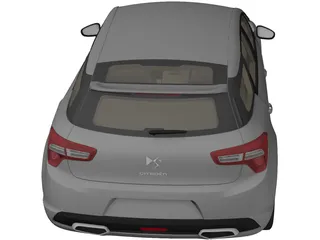 Citroen DS5 3D Model preview