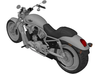 Harley-Davidson VROD 3D Model preview