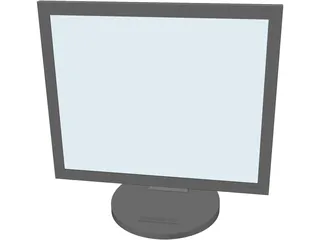 Samsung Monitor 3D Model preview