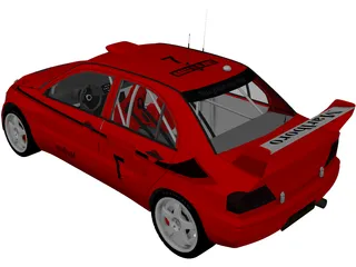 Mitsubishi Lancer WRC 3D Model preview