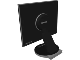 Samsung SyncMaster 173P Monitor 3D Model preview