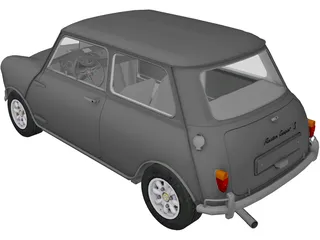 Austin Mini Cooper S (1965) 3D Model preview