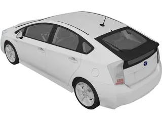 Toyota Prius (2010) 3D Model preview