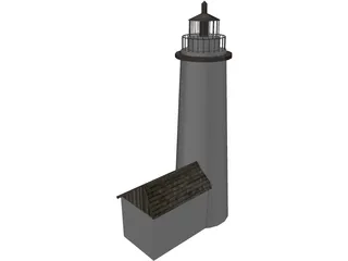 Beacon Lighthouse 3D Model preview