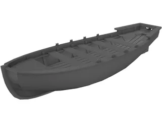 Lifeboat 3D Model preview