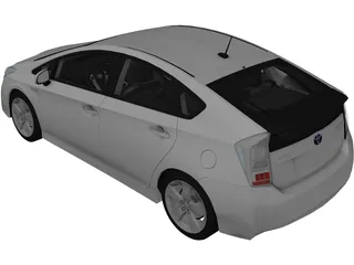 Toyota Prius (2010) 3D Model preview