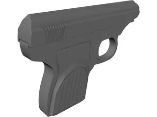 Sterling 22 Pistol 3D Model preview