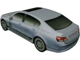 Lexus GS 430 3D Model preview