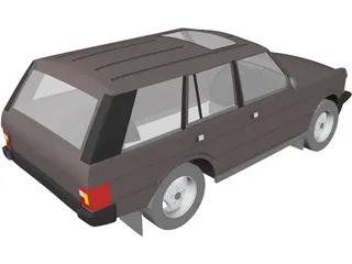 Range Rover Classic 3D Model preview
