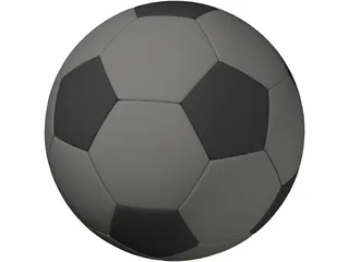 Soccer Ball 3D Model preview