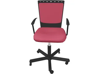 Office Chair 3D Model preview
