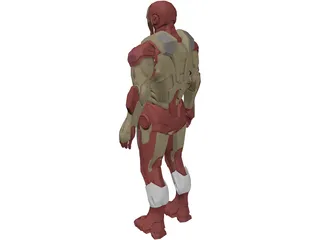 Iron Man Mk VII 3D Model preview