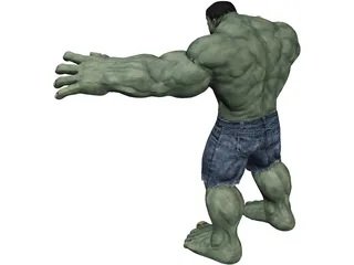 Hulk 3D Model preview