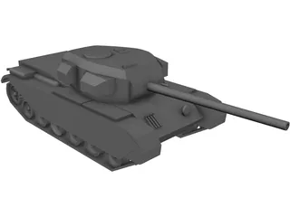 Centurion Tank 3D Model preview