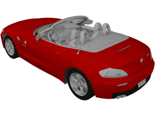 BMW Z4 sDrive 35is 3D Model preview