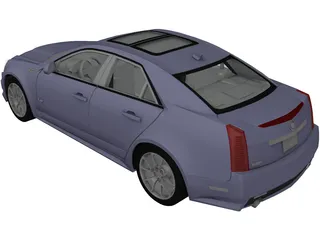 Cadillac CTS-V 3D Model preview