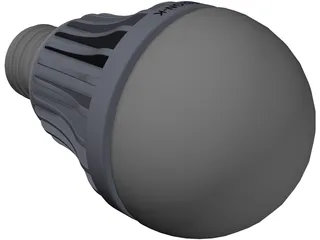 LED Light Bulb Type D 3D Model preview