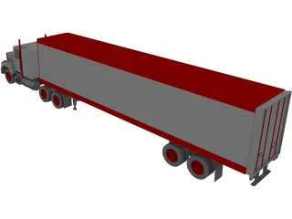 Mack Truck 3D Model preview
