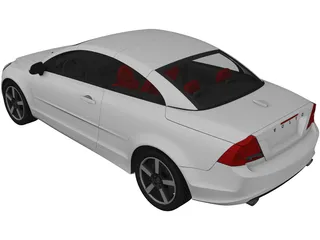 Volvo C70 (2010) 3D Model preview