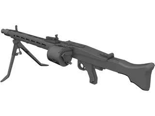 MG42 3D Model preview