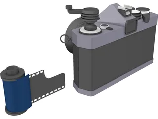Photo Camera 3D Model preview