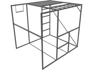 Jungle Gym 3D Model preview