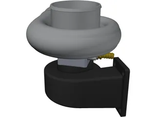 T70 Turbo 3D Model preview