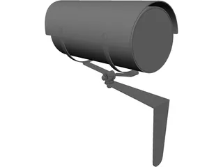 Security Camera 3D Model preview