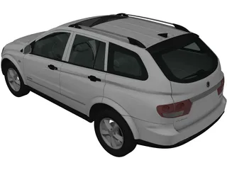 SsangYong Kyron (2011) 3D Model preview