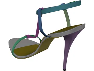 Sandal 3D Model preview