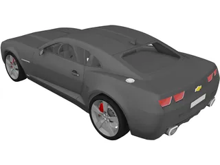 Chevrolet Camaro 3D Model preview