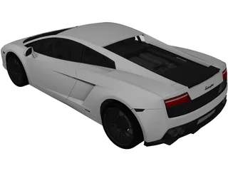 Lamborghini Gallardo 3D Model preview