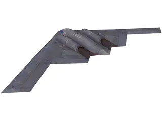 B-2 Spirit 3D Model preview